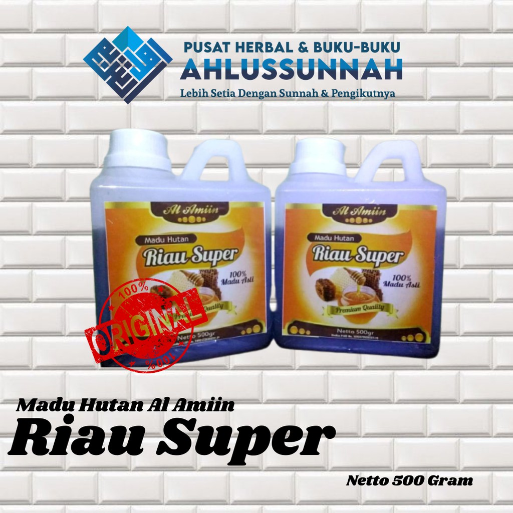 

Madu Hutan Riau Super Al Amiin 500 gram