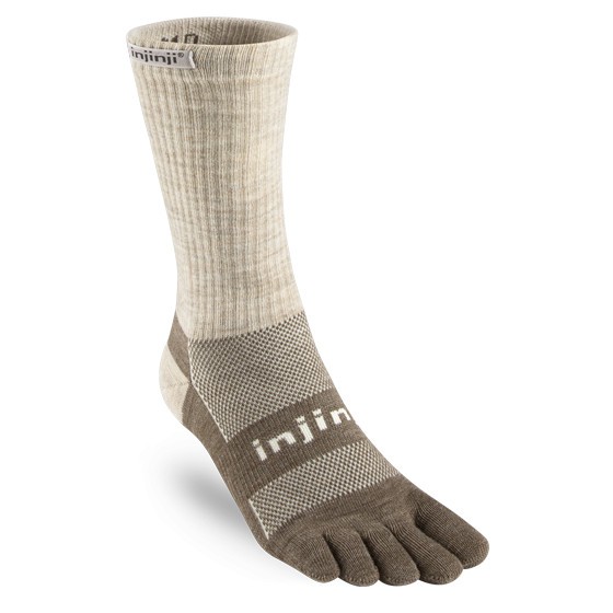 INJINJI Outdoor Midweight Crew NuWool -SIZE L - kaos kaki anti blister