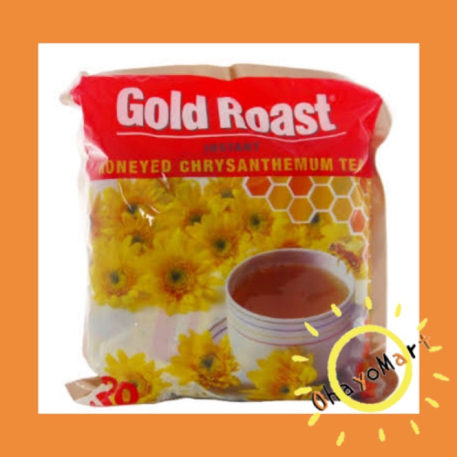 Gold roast honeyed Chrysanthemum Tea/ sereal/ cereal Madu 540g