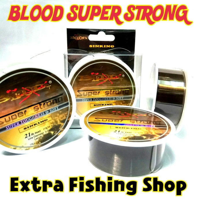 Dijual Senar Blood Super Strong Berkualitas