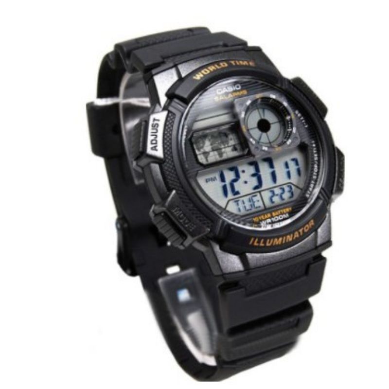 Jam Tangan Pria Digital Casio Original AE-1000W-1A Garansi Resmi Casio