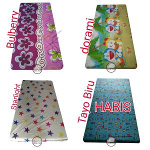 Sarung Kasur Busa Resleting 120x200x15   Sprei Resleting No 3   Sarung Kasur Karakter Double