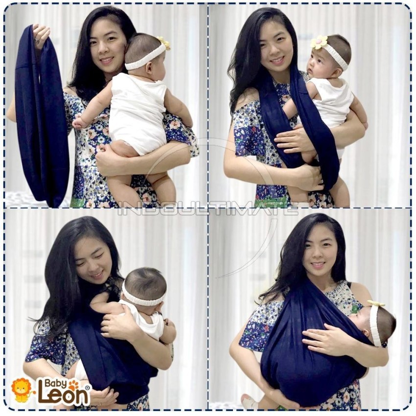 BABY LEON Gendongan Bayi Kaos BY44-PURPLE / Gendongan kaos Geos gendongan bayi baby murah