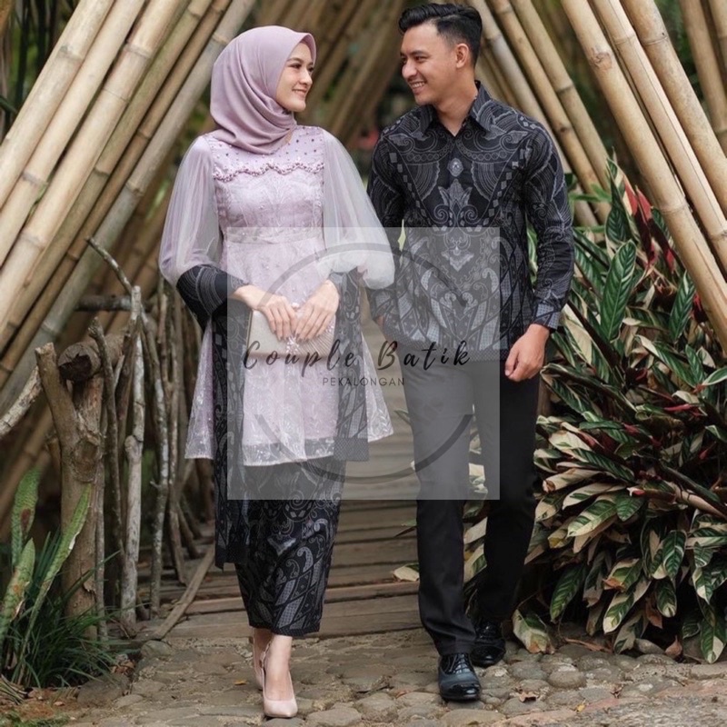 SET COUPLE LUNA TUNIK LILAC