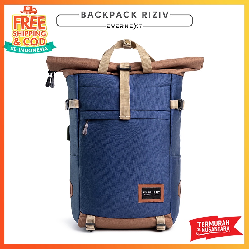 (BISA COD) BACKPACK RANSEL PREMIUM TAS LAPTOP SEKOLAH TAS PRIA KEREN TERBARU TAS BACKPACK MULTIFUNGSI LAPTOP RIZIV DAYPACK DISTRO ORIGINAL MURAH