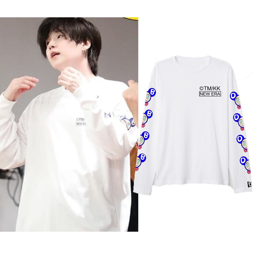 Kaos lengan panjang Bangtan SUGA TM/KK Full sablon