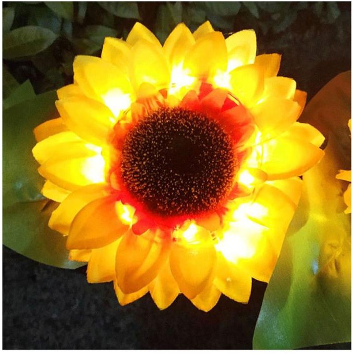 Lampu Taman Led Tenaga Surya Bentuk Bunga Tahan Air Untuk Lt4556