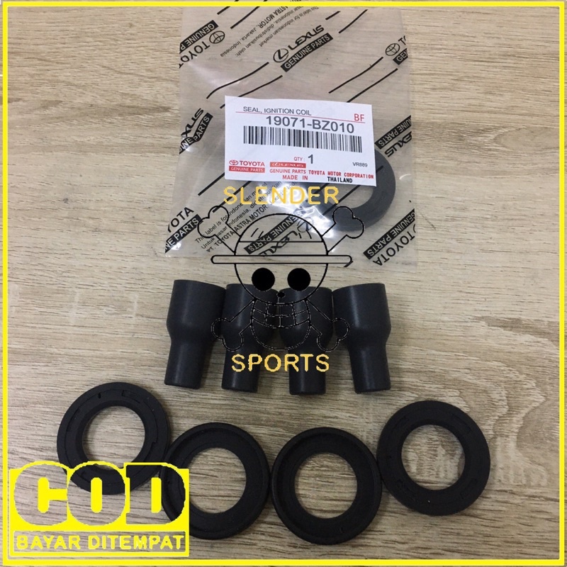 KARET KOIL AVANZA SEAL COIL XENIA INNOVA RUSH TERIOS VIOS CAMRY SET