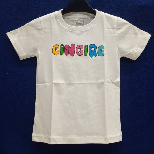 CINGIRE WHITE/BAJU ANAK/BAJU CINGIRE/BAJU CEWE/BAJU COWO/KAOS DISTRO/KAOS MURAH/ORIGINAL