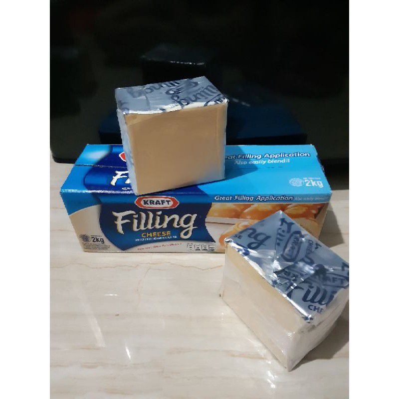 

Keju Kraft filling Repack -+250gr