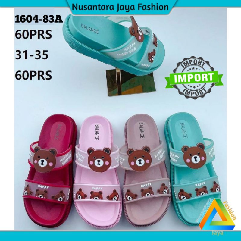 Sandal Anak Perempuan [ 1604-83-A ] Sandal Anak Jelly Import / Sandal Anak Balance