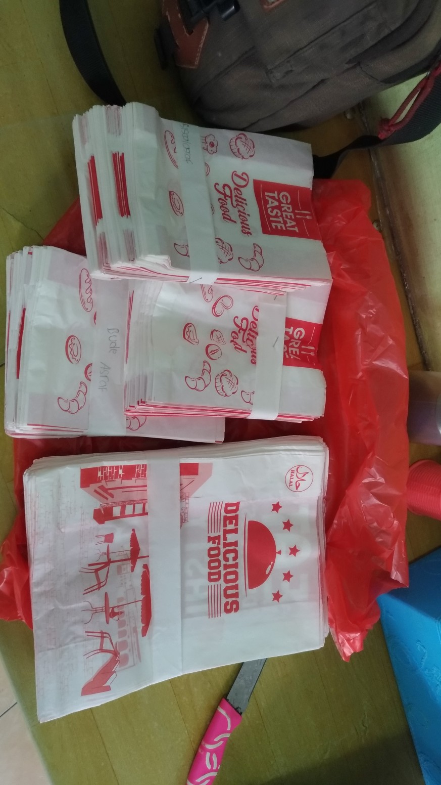 Kantong Crispy Delicious @50 Pcs