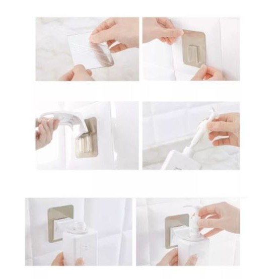 Tokomuda Holder Botol Shampoo Holder Sabun Bathroom Soap Holder Kuat