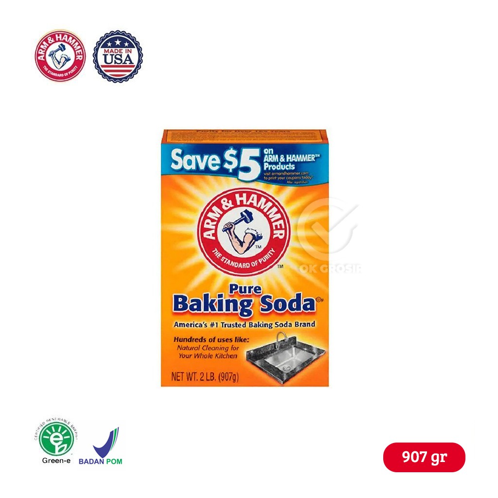 

Arm&Hammer Pure Baking Soda Amerika (907 gr)