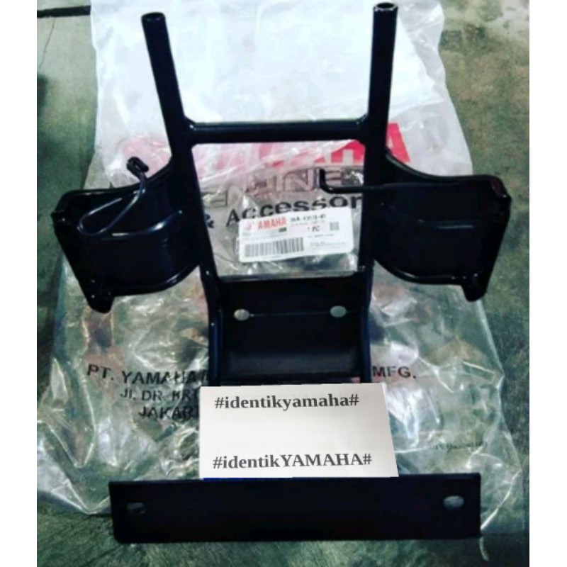 Breket dudukan lampu depan bulat ori stay headlight rx king new peredam