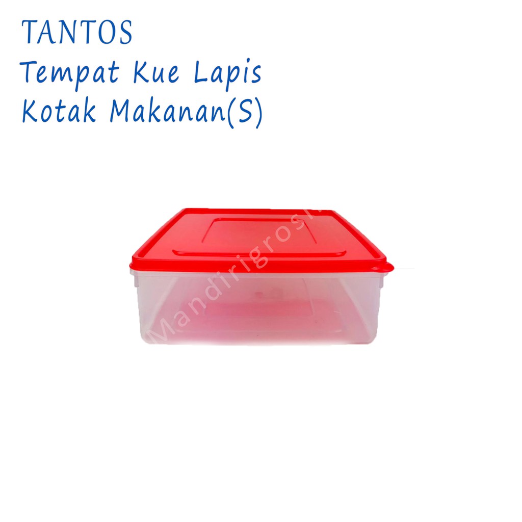 Tantos * Tempat Kue Lapis Bolu * Kotak Makanan (S) * 5131 * (M) * 5132 * (L) * 5133