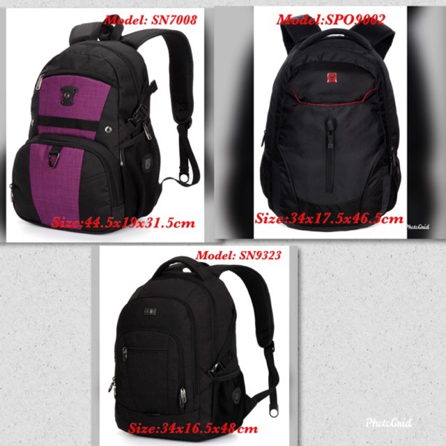 Tas Ransel Laptop & Tas Pria & Tas Wanita & Tas Punggung
