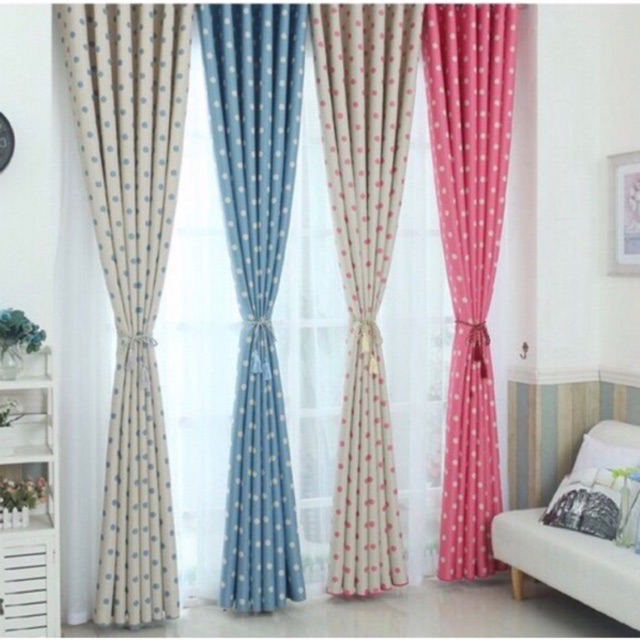 Bee292 Tirai Pintu dan Jendela Kain Gorden