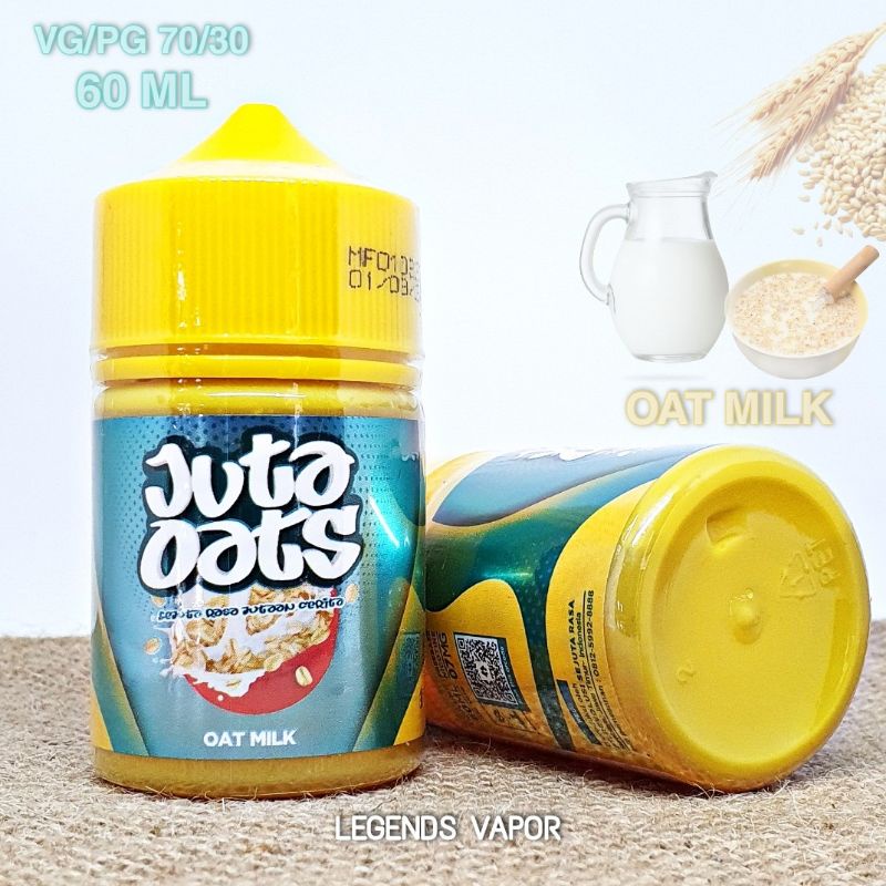 FREEBASE 2023 - JUTA OATS Oat Milk 60ML AUTHENTIC