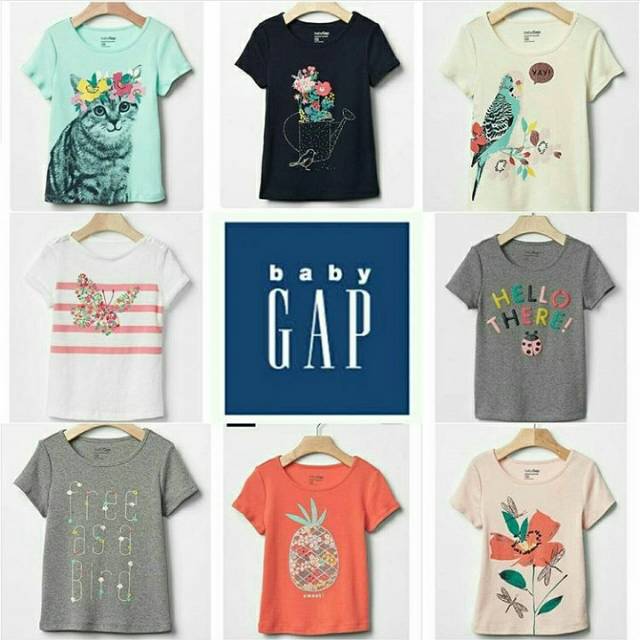 Kaos / tee anak BABY GAP original