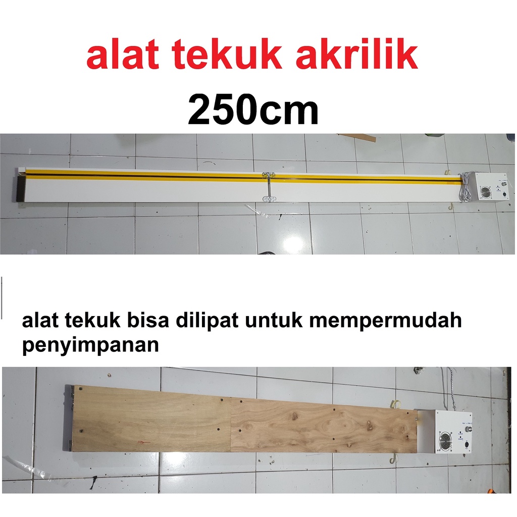 Alat Mesin tekuk acrylic penekuk akrilik portable model kawat 122cm *DIY-122