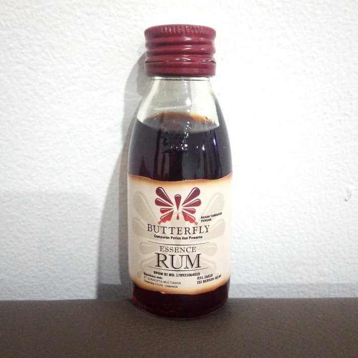 Jual Rum Essence Butterfly / Perasa Makanan 60ml