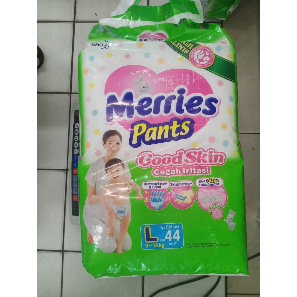 MERRIES PANTS GOOD SKIN L 44