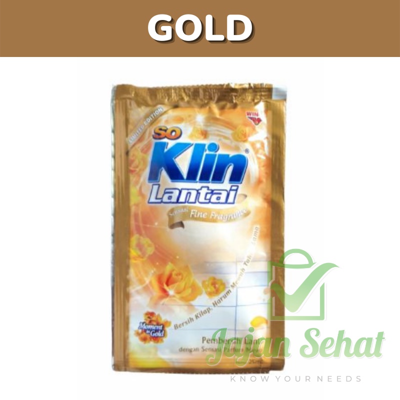 Soklin Lantai 25ml (1 Renceng 12 Sachet)