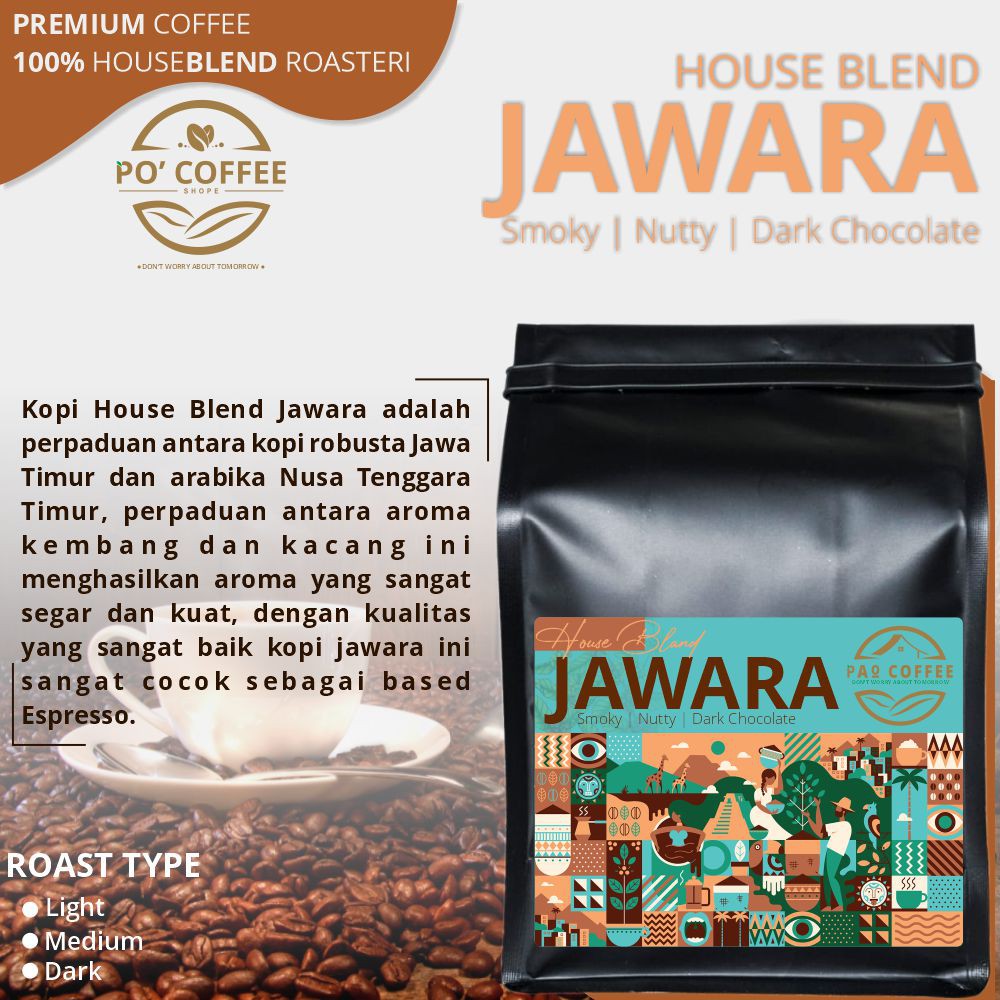 

Kopi Houseblend Jawara - 1kg