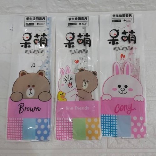 

Set penggaris Bz1009
