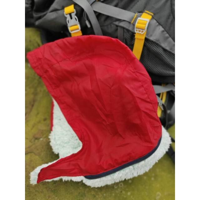 [Bisa Cod] Sleeping Bag Premium Polar Bulu pro_online Extra Tebal - Small Paking + Windstoper