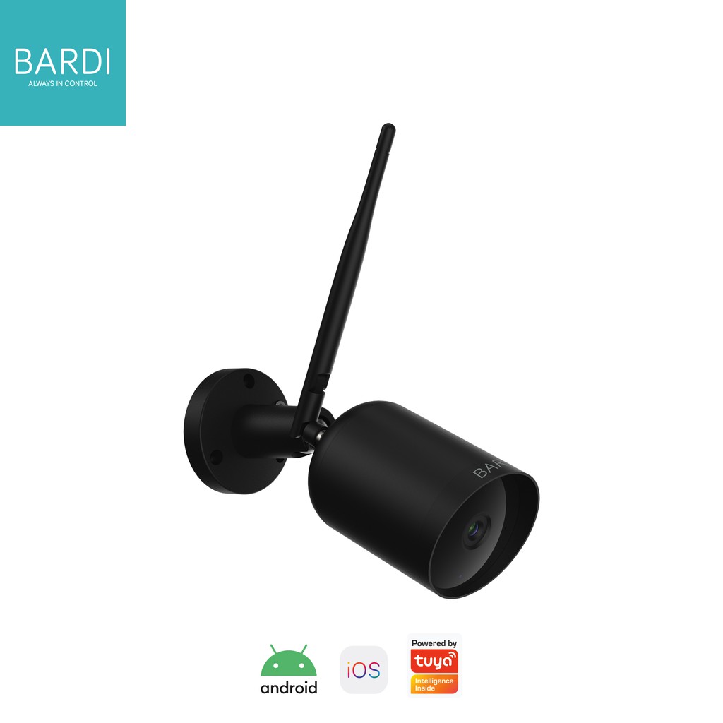 BARDI Smart Outdoor STC IP Camera CCTV Wifi IoT Home Automation + Micro SD