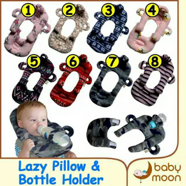 Lazy pillow bantal dot bayi bantal penyangga dot bayi