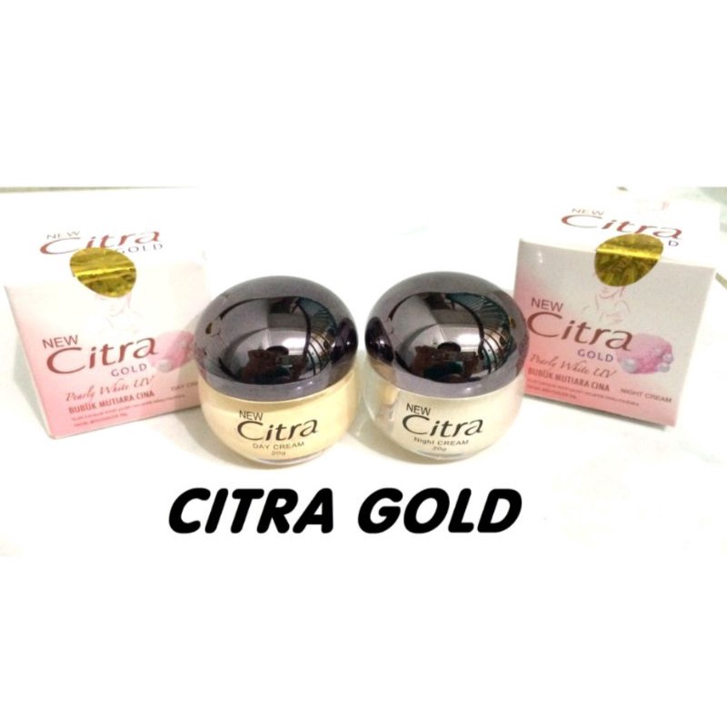 Citra Gold Siang & malam Cream Citra Gold