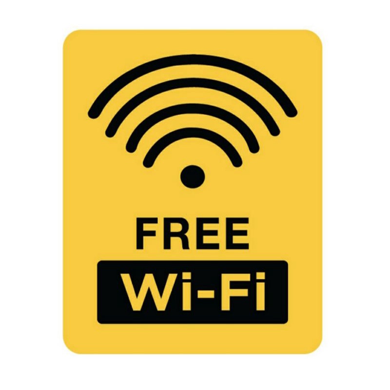 

Sign Free Wifi Acrylic I Sign Board Akrilik UV Print