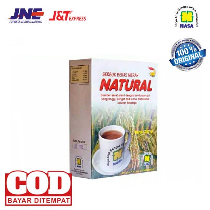 

Serbuk Beras Merah Natural Besar 500 gr Ahnan barokah