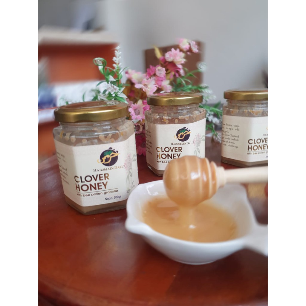 

MADU CLOVER HONEY BY HAROMAIN DATES