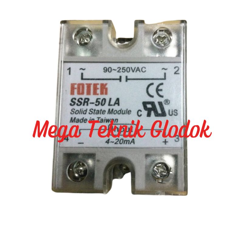 Fotek SSR-50LA SSR50LA SSR 50 LA SSR50 Relay
