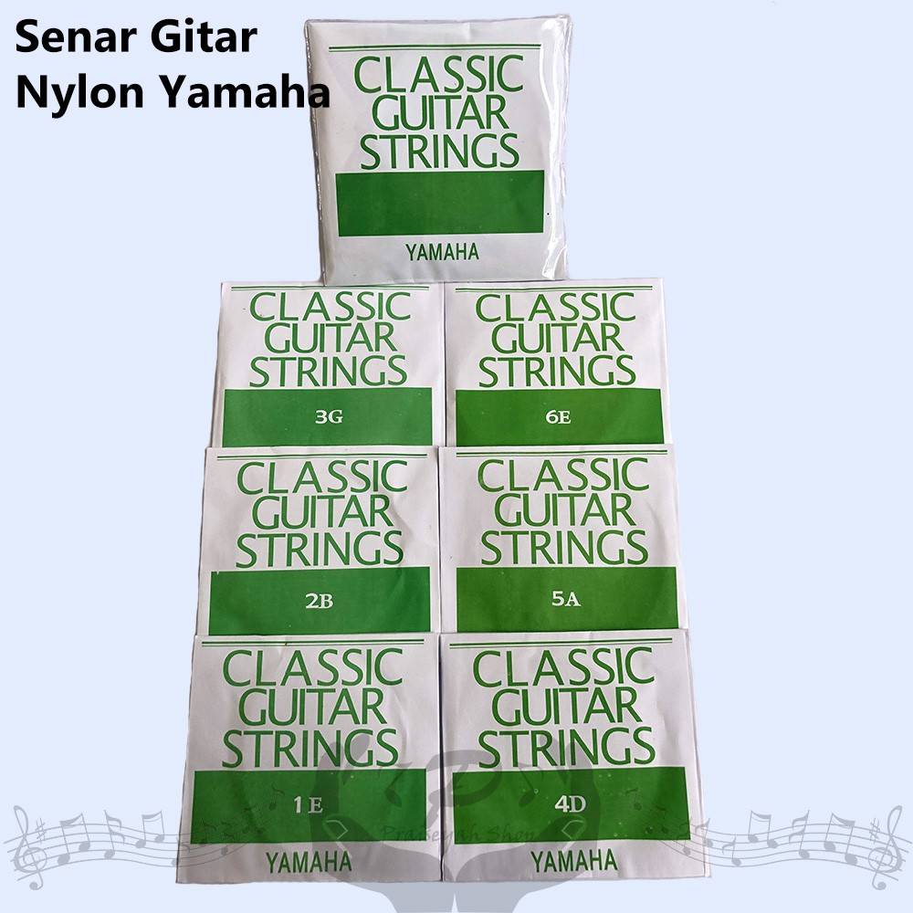 Yamaha Senar Gitar Klasik Nylon Akustik Original Classic Nilon Guitar