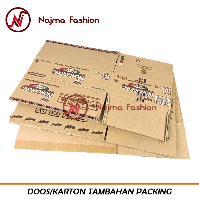 

Tambahkan Doos Pada Pesanan/karton packing/kardus packing