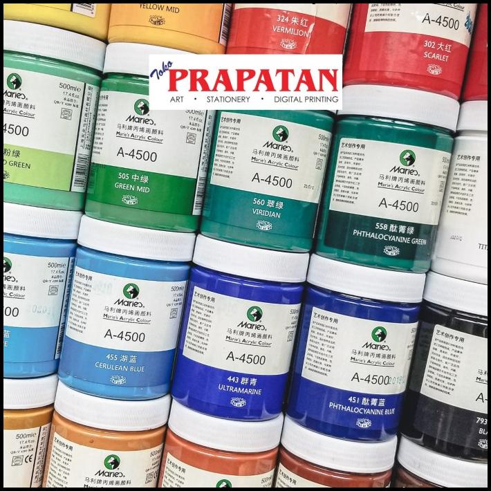 

Maries Acrylic Paint 500Ml / Cat Akrilik Maries 500 Ml