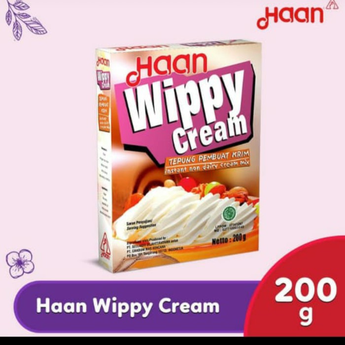 

Haan wippy cream | whipping cream | whipped cream kemasan 200gr