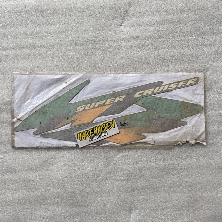 striping stiker sticker honda tiger 2000 lawas tilas 1997 1998 body warna hitam black good quality