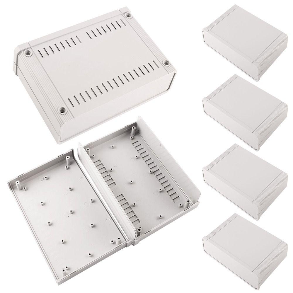 Top Kotak Proyek Elektronik Kotak ABS Panas Plastik DIY Modul Instrumen Case