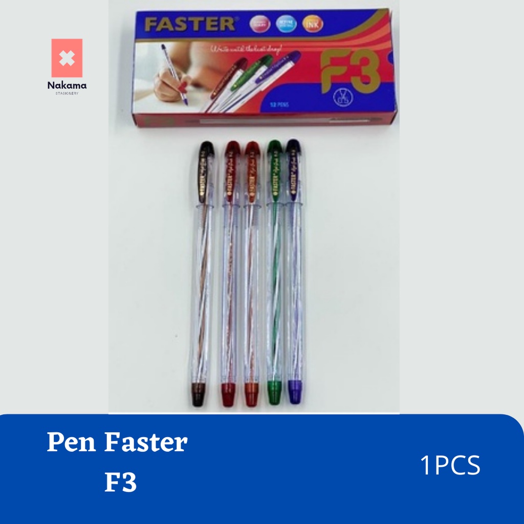 

Bulpen Pulpen Pen Faster F3 Ballpoint