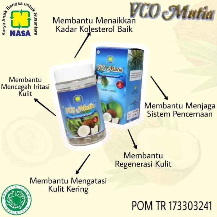 

Seller VCO ( Virgin Coconut Oil Capsule Nasa ) Minyak Kelapa Asli