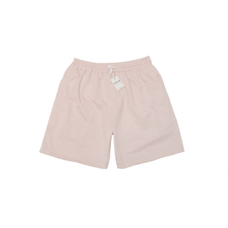 Rifle.co | Celana pendek pria wanita | boardshort | Sweatpants pink dusty