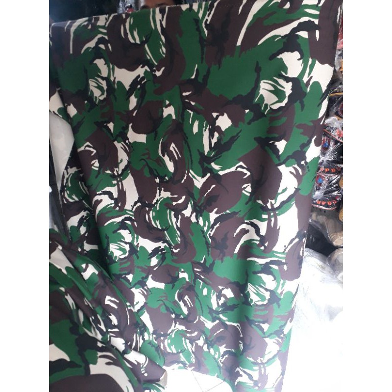 bahan kain loreng malvinas