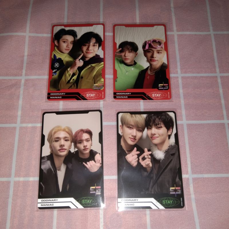 [BACADESKRIPSI] PhotoCard Stray Kids Oddinary Frankenstein Mask off Id card Tc Trading Card Bang Cha