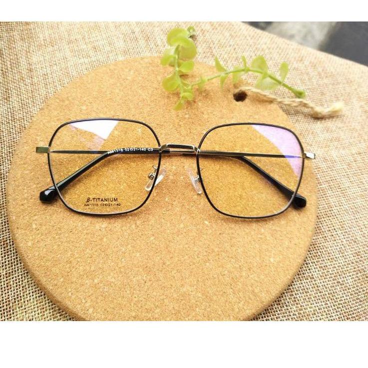 Modern.. KACAMATA 1318 lensa photocromic kacamata minus kacamata anti radiasi lensa photocromic